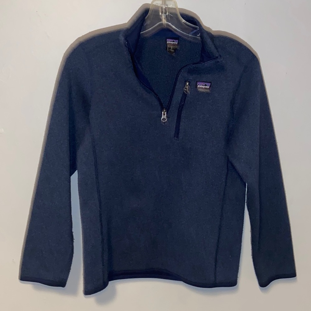 Patagonia Childs sz L (12) 1/4 Zip Sweater Top